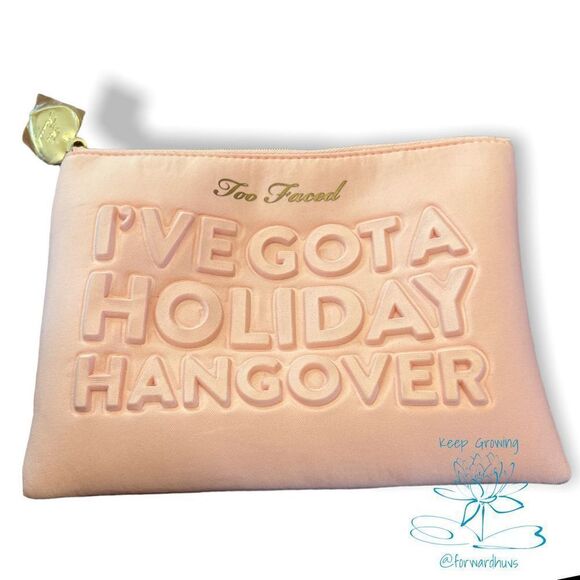 Two Faced Holiday Hangover Pouch - Picture 3 of 7
